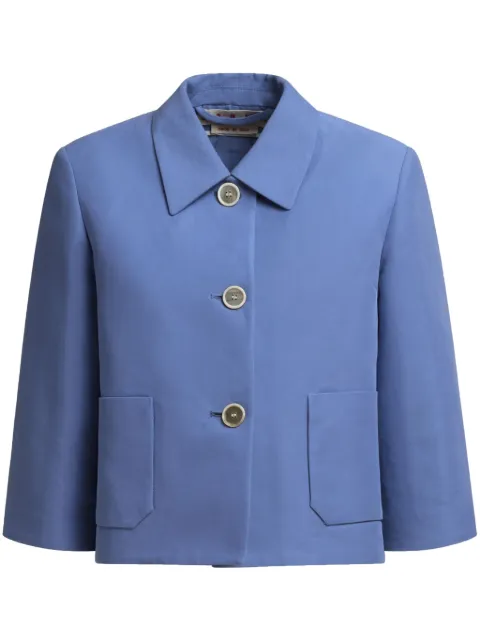Marni cotton cropped jacket