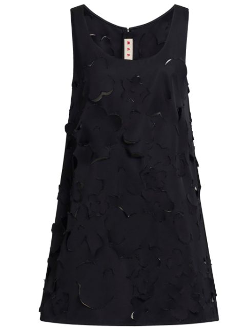 Marni textured-finish mini dress Women