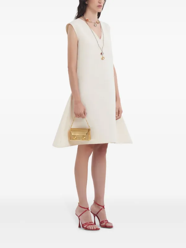 MARNI★マルニ コットン ドレス Marni コットン ドレス | ホワイト | FARFETCH JP