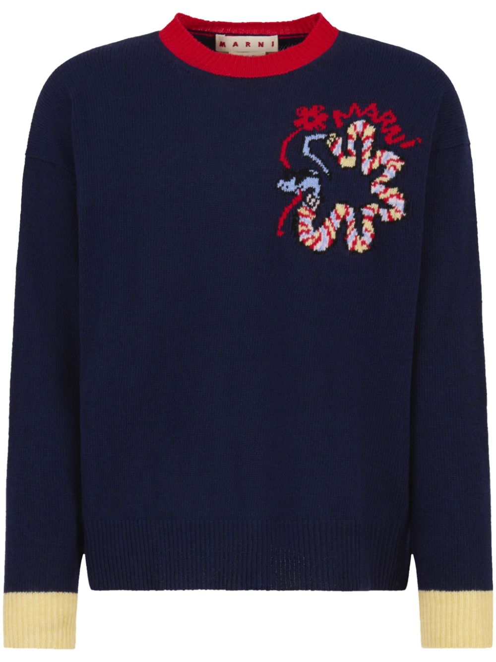 logo-embroidery jumper