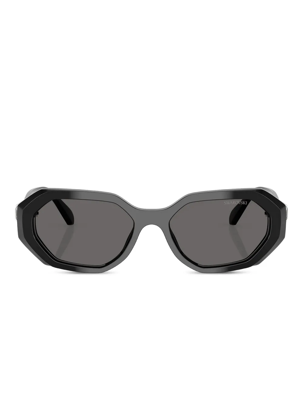 Swarovski Eyewear Occhiali da sole geometrici - Nero