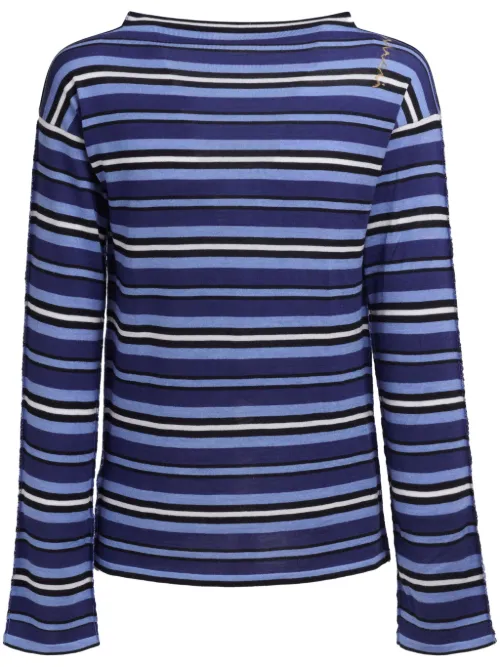 Marni pull à rayures - Bleu - Marni - Modalova