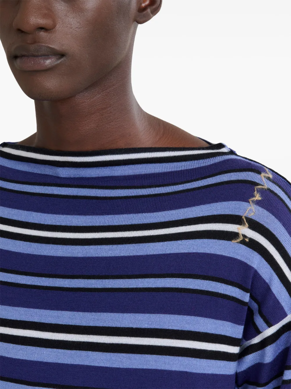 Marni Gestreepte trui Blauw