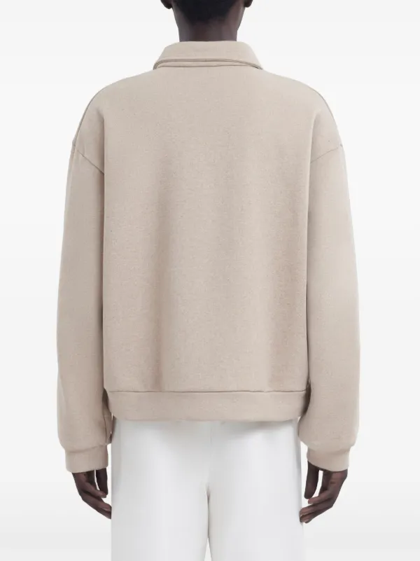 ponta-まる Marni Embroidered Polo Top | Neutrals | FARFETCH