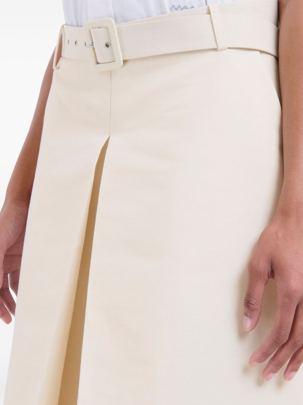 Marni belted midi skirt Women