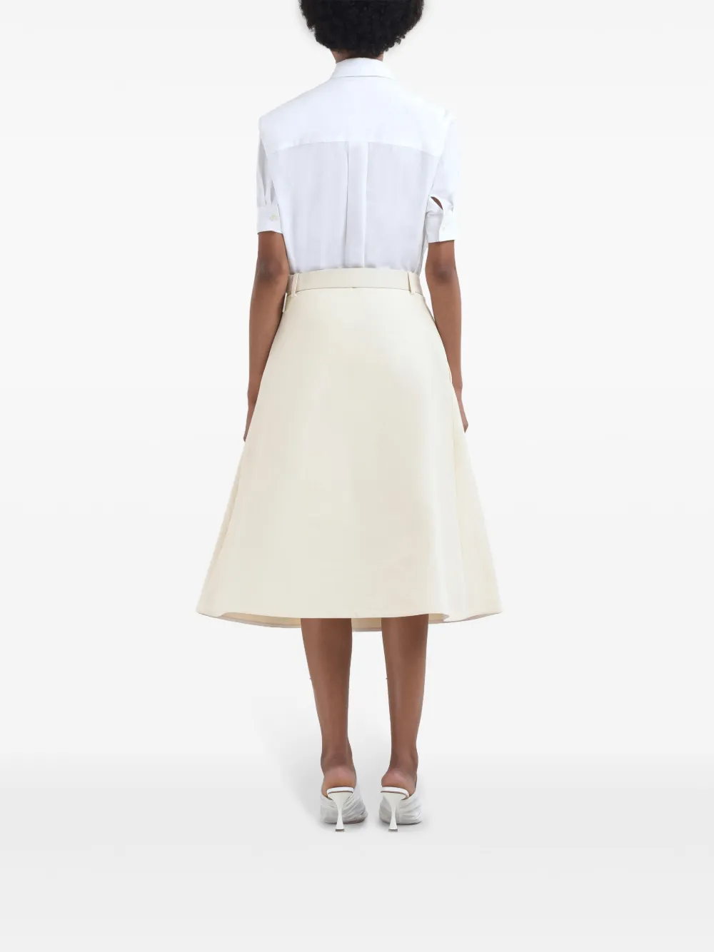 Marni belted midi skirt Women