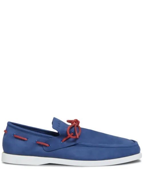 Mocassins en cuir à design à enfiler - Marni - Modalova