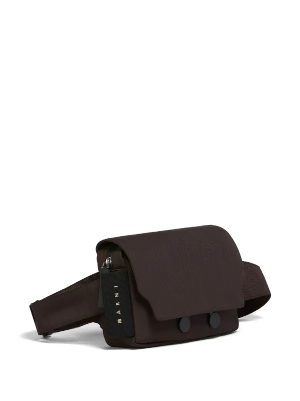 国内発送☆MARNI☆STRAP/BROWN Marni Cityscape Belt Bag | Brown | FARFETCH