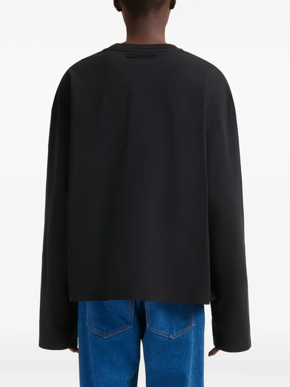 Marni T-shirt met lange mouwen Zwart