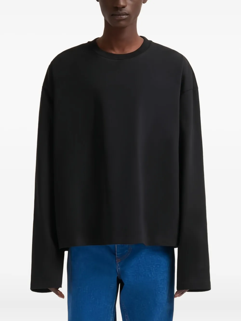 Marni T-shirt met lange mouwen Zwart