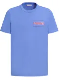 Marni logo patch t-shirt - Blue