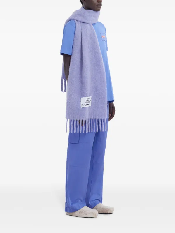 Marni Logo Patch t-shirt | Blue | FARFETCH