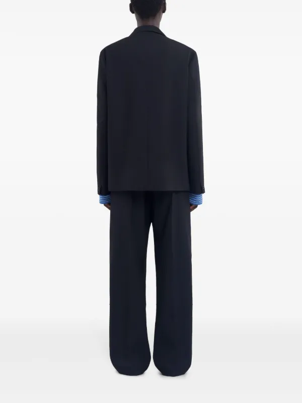 MARNI ウールジャケット MARNI（マルニ） メルトンウールジャケット ブラック - margin