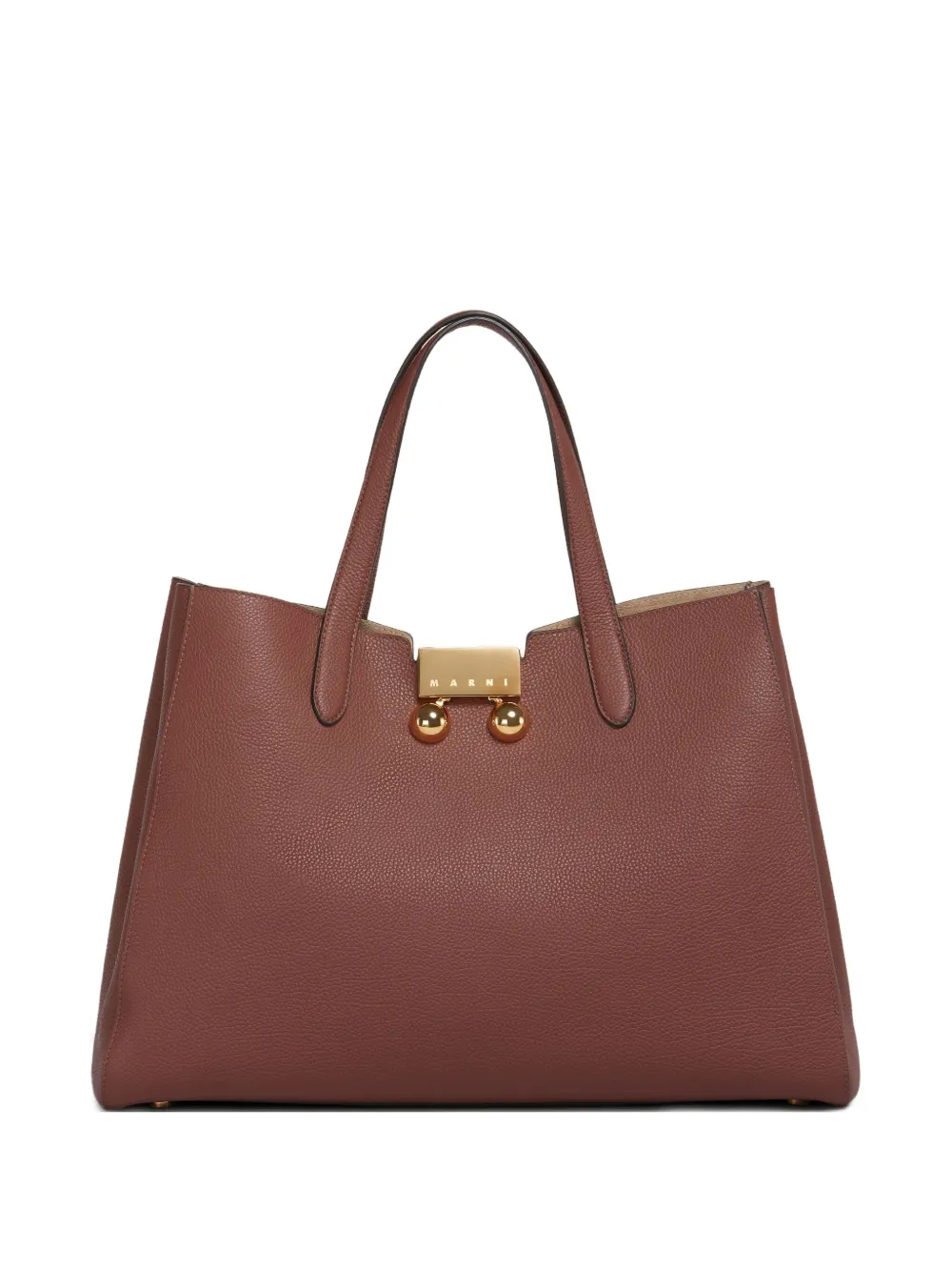 Marni medium Trunkaroo tote bag | Brown | Image 1