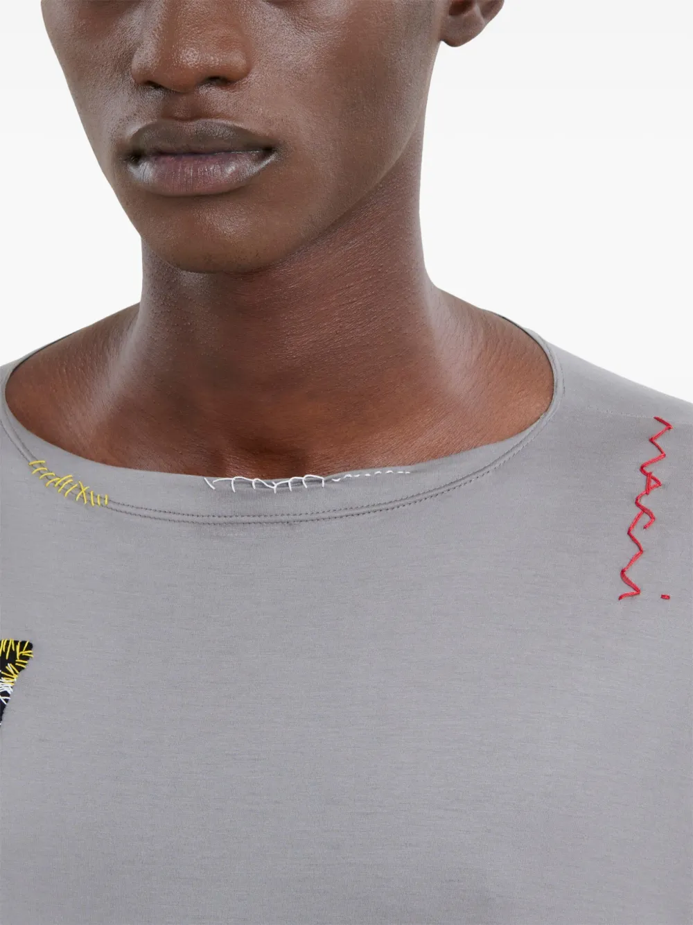 Marni T-shirt met lange mouwen Grijs