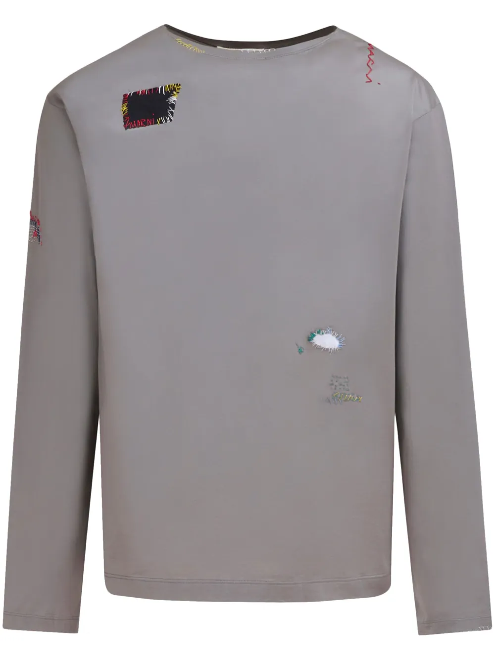 Marni ロングTシャツ - グレー Marni ロングTシャツ - グレー