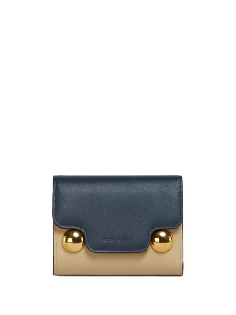 Marni Trunkaroo trifold leather wallet
