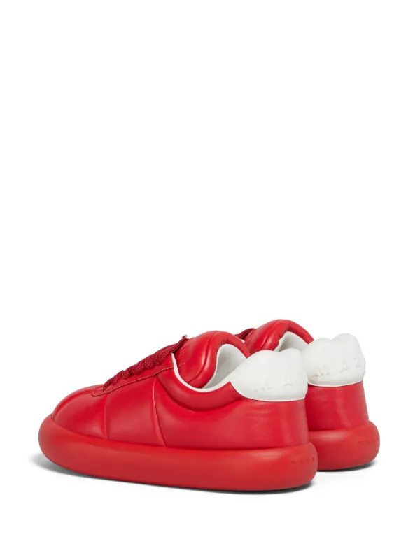 【関税&送料込】Marni Sneaker Bigfoot 2.0 In Pelle Marni Bigfoot 2.0 Sneakers | Red | FARFETCH