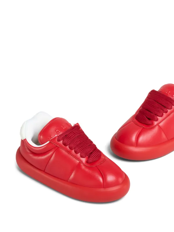 【関税＆送料込み】Marni Bigfoot 2.0 Leather Sneakers White leather BigFoot 2.0 sneaker | Marni