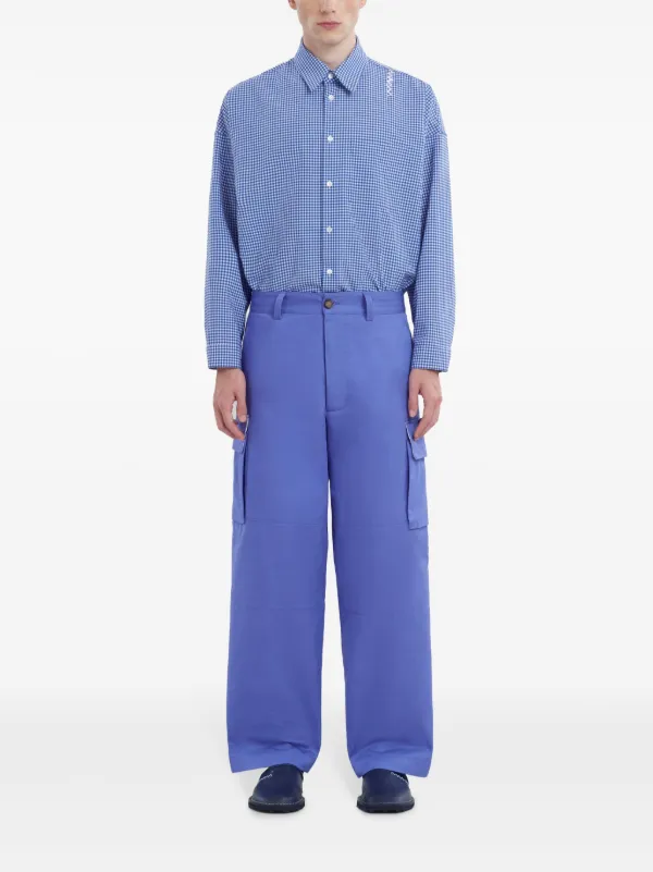 Marni カーゴパンツ | ブルー | FARFETCH JP