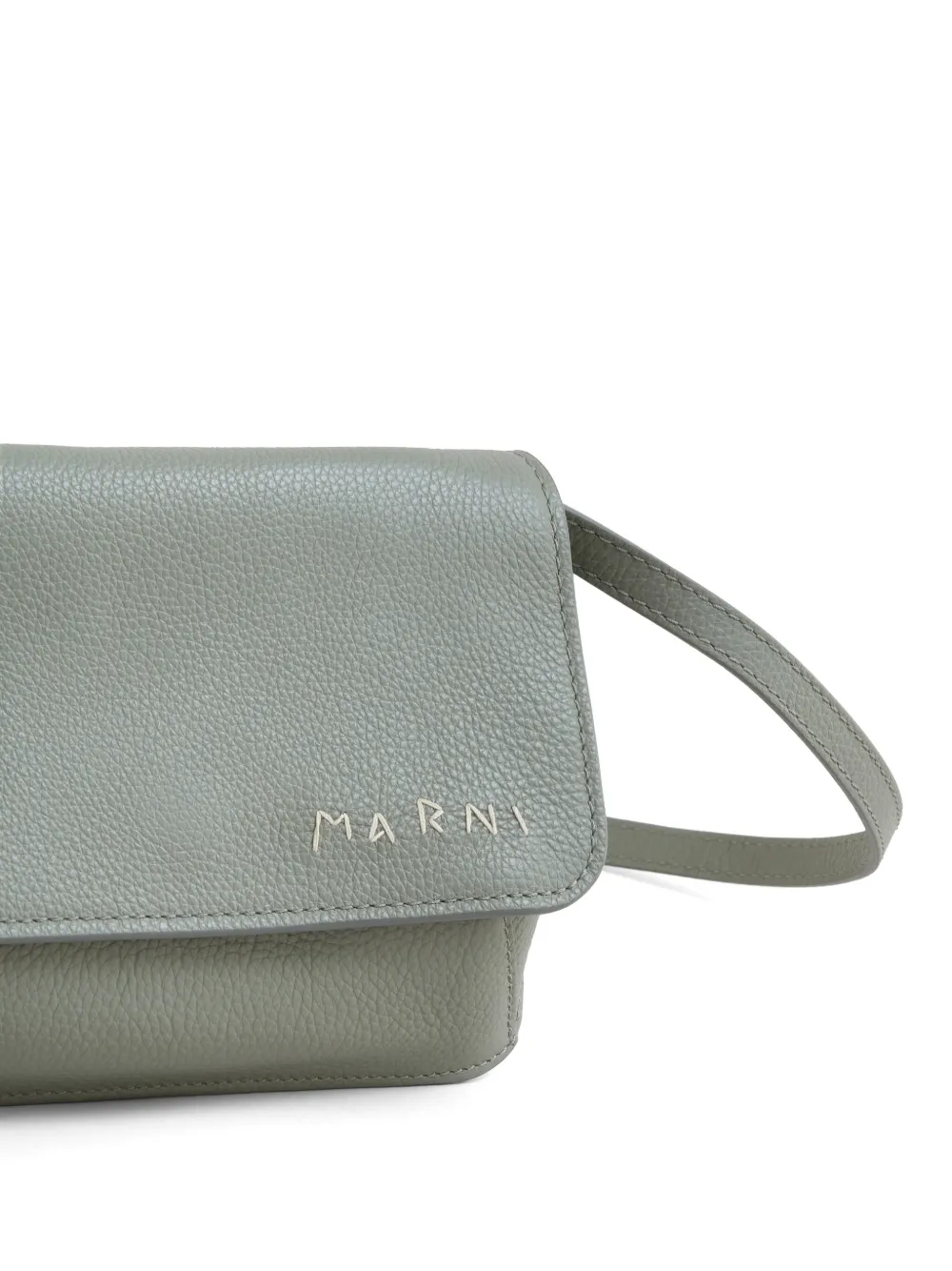 Marni Schoudertas met logoprint Blauw