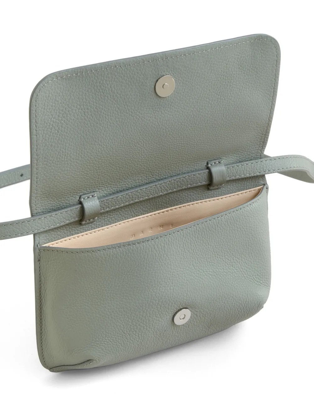 Marni Schoudertas met logoprint Blauw