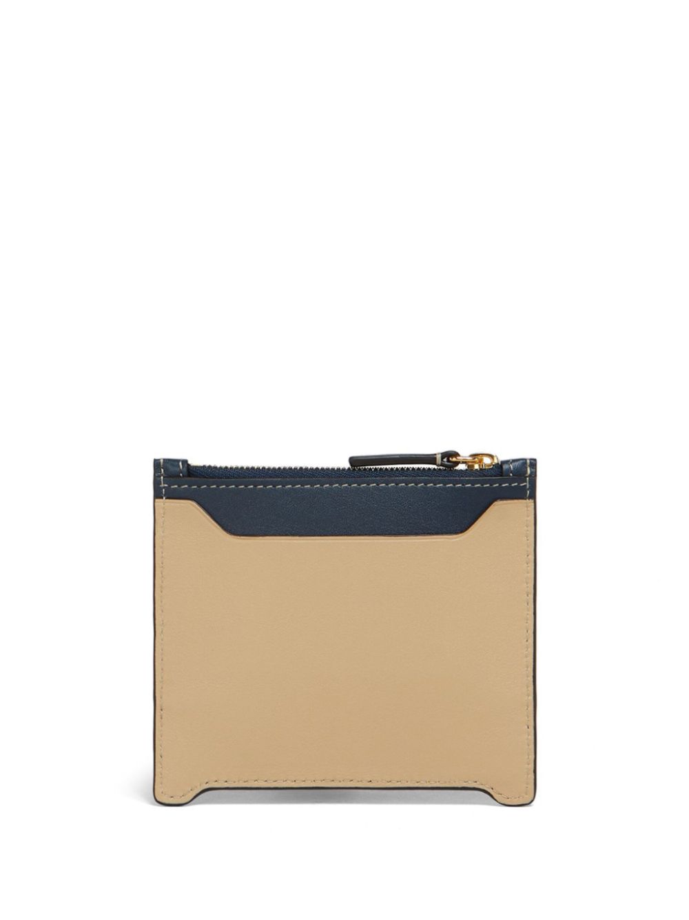 Marni Pasjeshouder met logo-reliëf - Beige