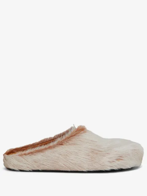Marni mules en poils de veau