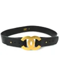 CHANEL Pre-Owned 1996 CC belt - Black