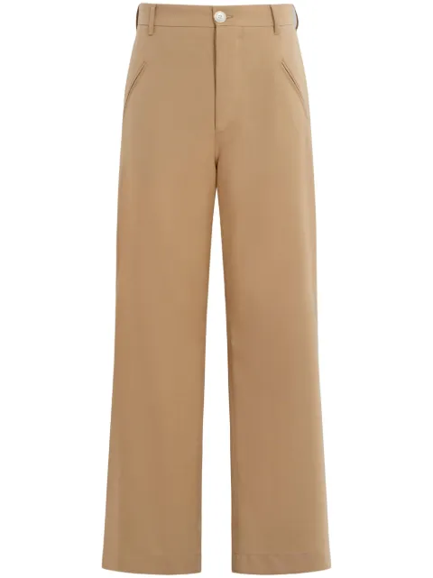 Marni virgin wool straight-leg trousers 