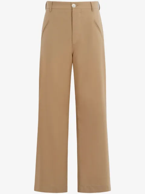 Marni virgin wool straight-leg trousers