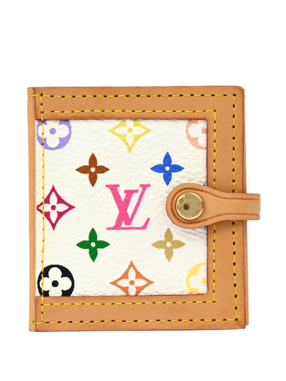 Louis Vuitton Pre-Owned x Takashi Murakami 2005 Porto Photo 4 case - White