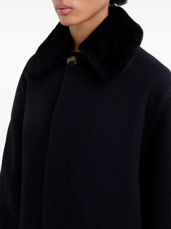 コート MARNI Woman Coat Black CPMA0214C0UTW997 STR17 Marni single-breasted Coat | Black | FARFETCH PL
