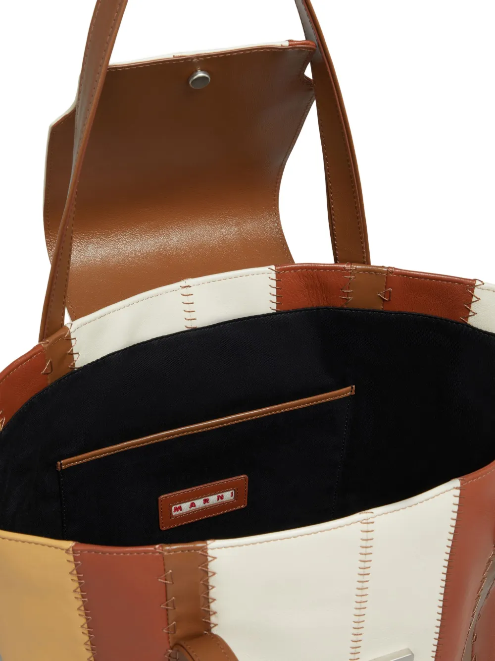 Marni Trunkaroo medium shopper Bruin