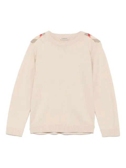 Burberry Kids crew-neck jumper