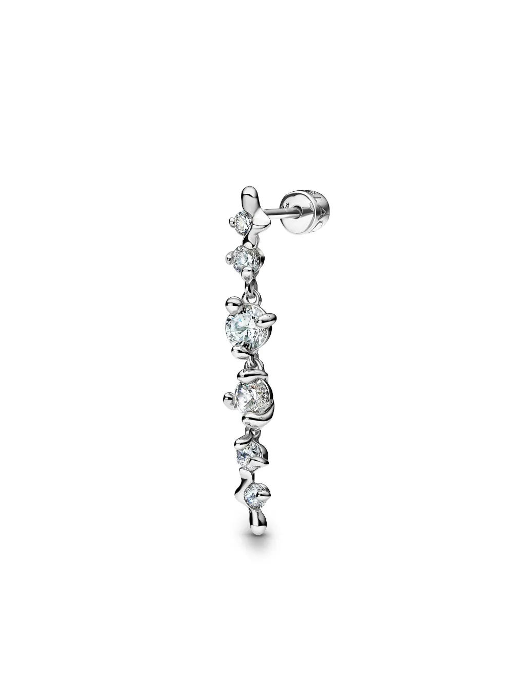 Maria Black medium Arctic earring | Silver | Image 1
