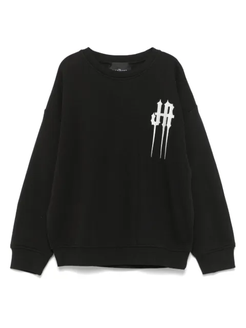 John Richmond Junior Moletom com logo bordado