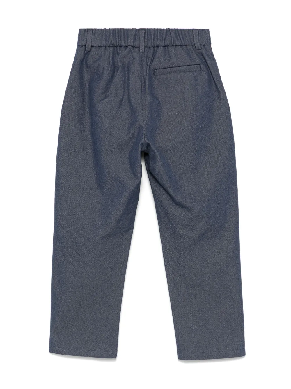 Fendi Kids Broek met FF-patroon Blauw