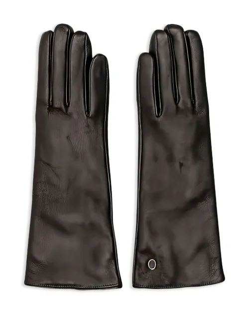 Orciani gants en cuir Nappa - Noir - Orciani - Modalova