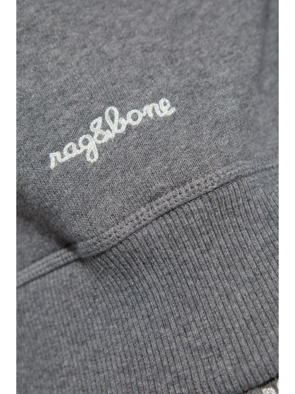 Shop Rag & Bone Vintage Terry Sweatshirt In Grey