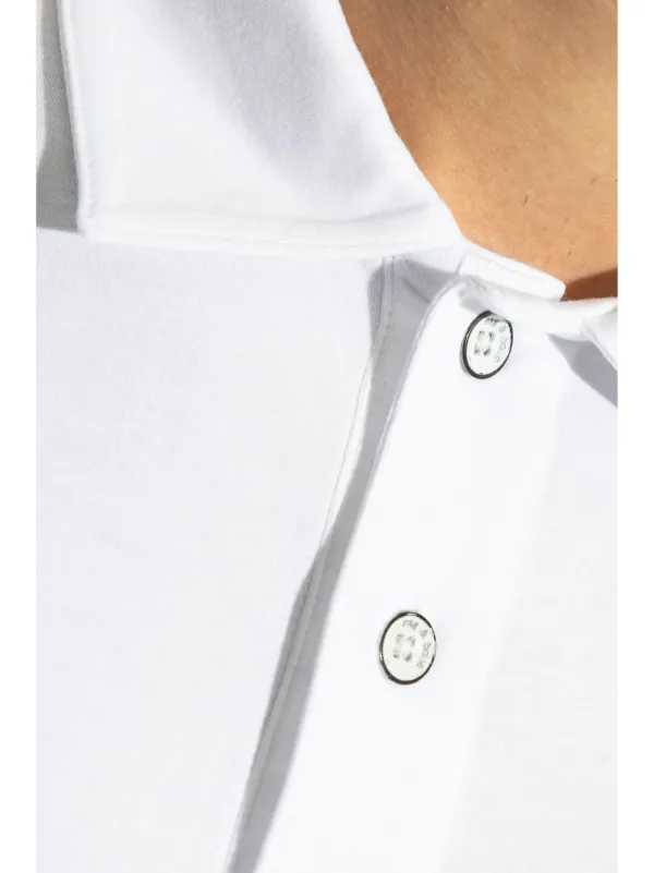 Rag Bone Pima Cotton Polo Shirt White FARFETCH PH