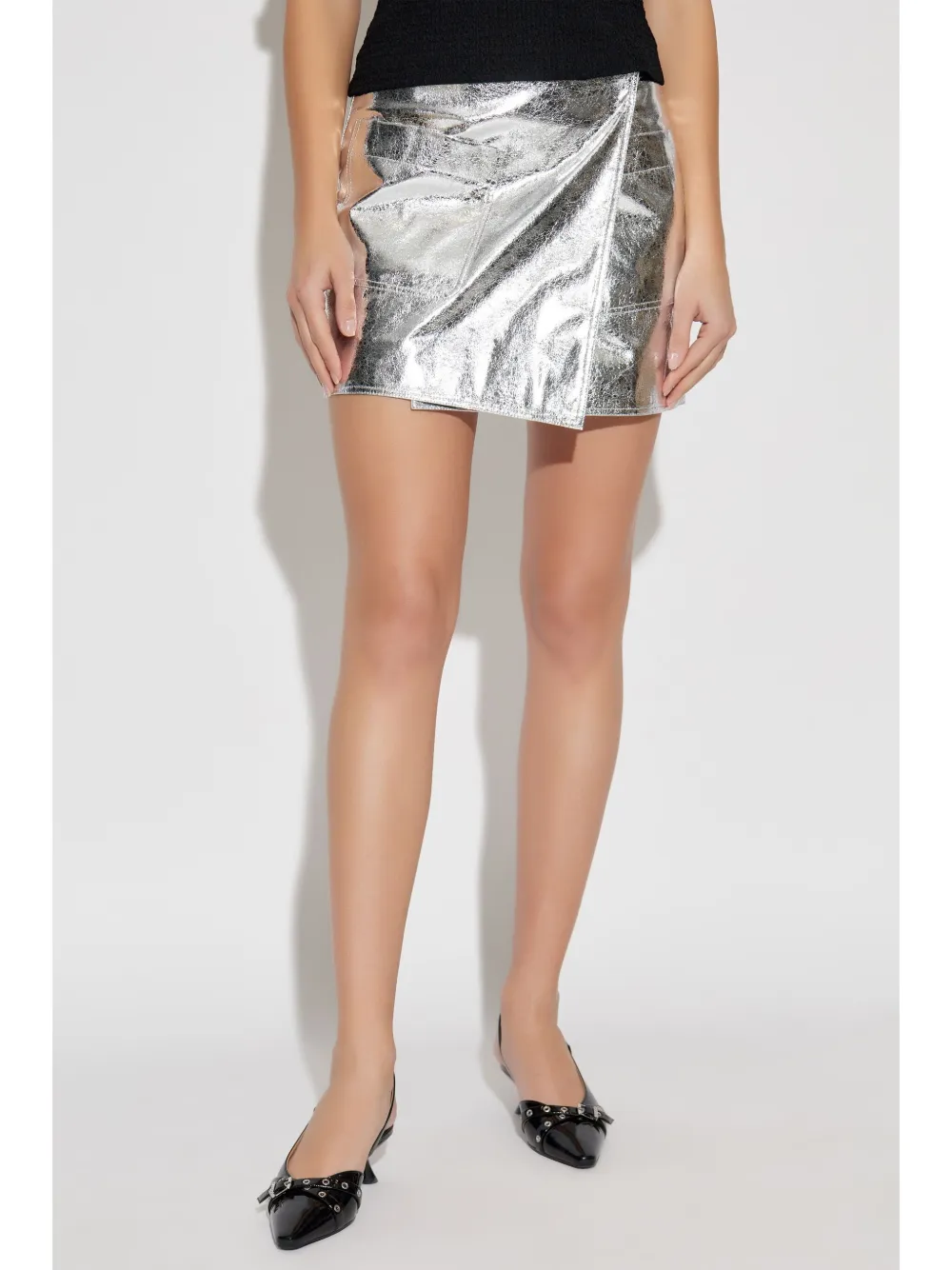 rag & bone Kyla mini-rok Zilver
