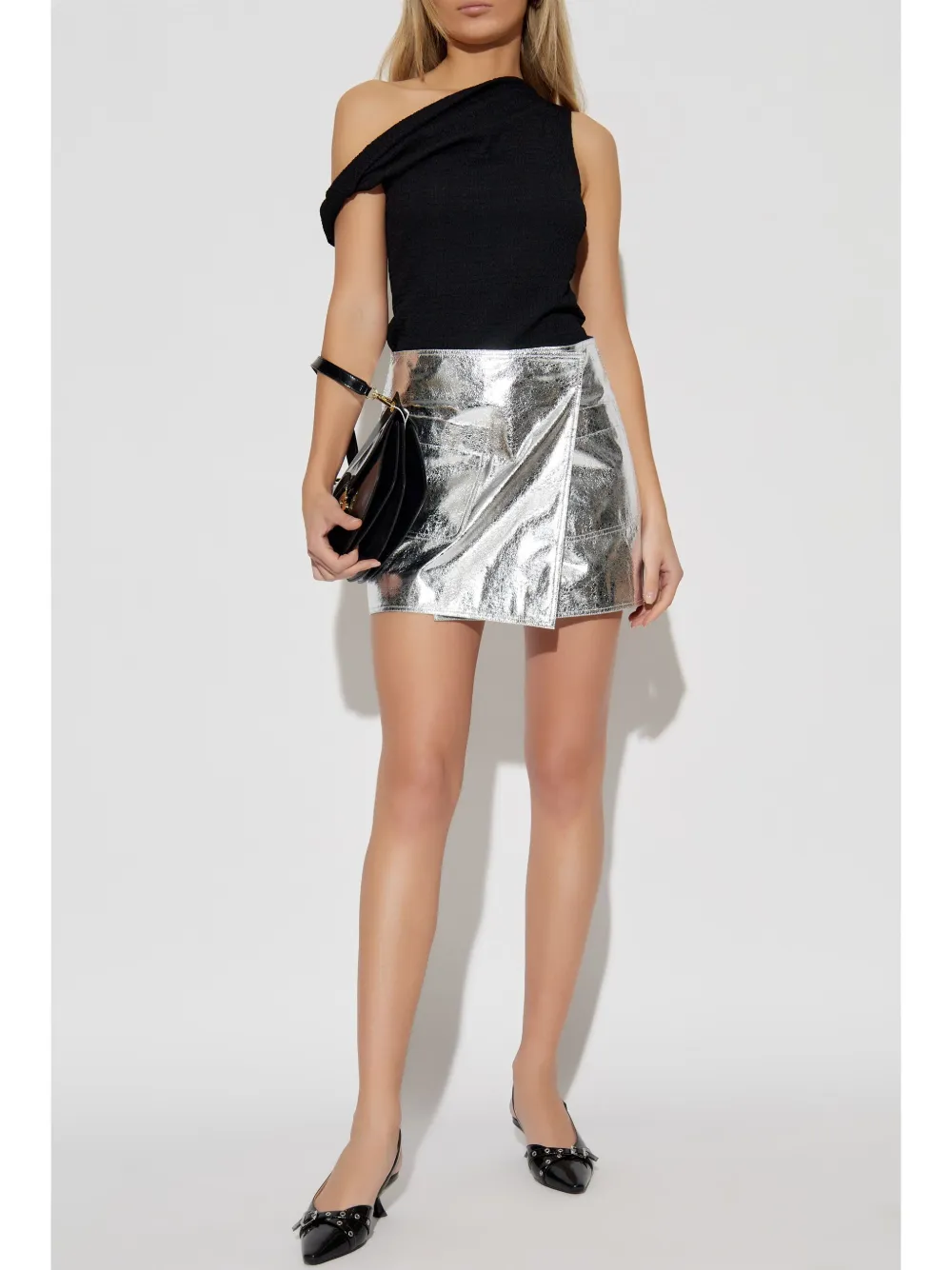rag&bone rag & bone Kyla mini-rok - Zilver