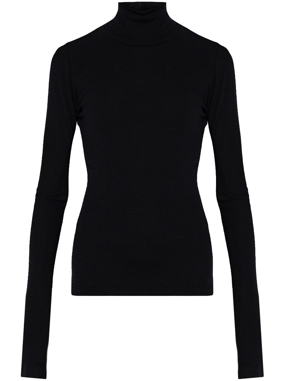 Jil Sander roll-neck jumper - Black