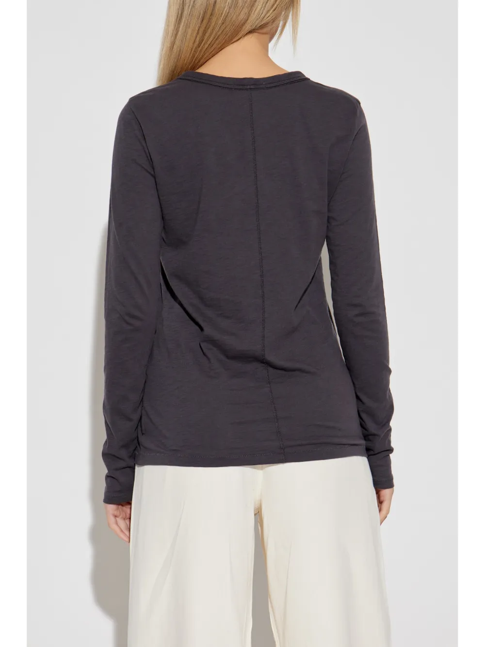 rag & bone T-shirt van biologisch katoen Grijs
