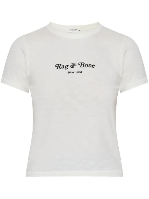 rag & bone t-shirt à logo imprimé