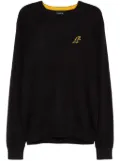 SPORT b. by agnès b. badge pullover jumper - Black