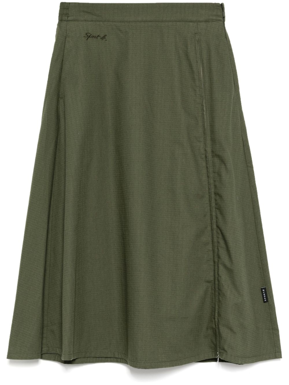 zip fastening skirt