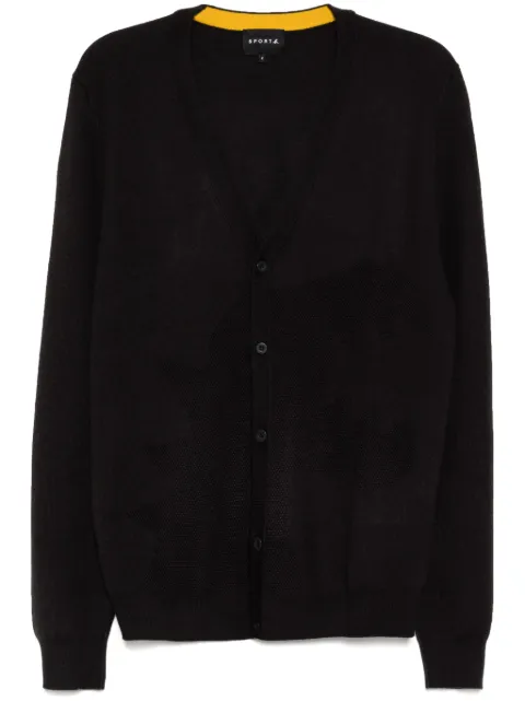 SPORT b. by agnès b.  Jacquard cardigan
