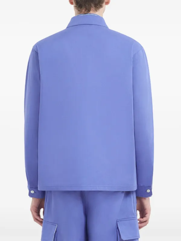 Marni シャツジャケット | パープル | FARFETCH JP